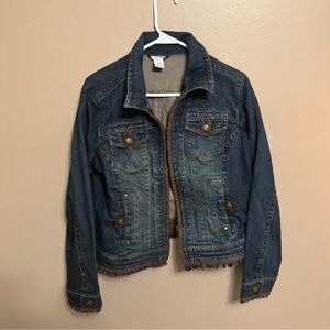 CAbi Dark Blue Jean Jacket